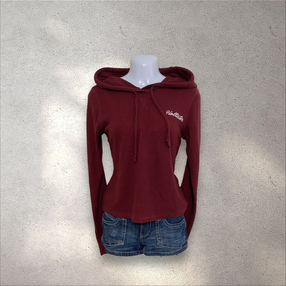 Hollister Co. Red Hoodie - Picture 2 of 6